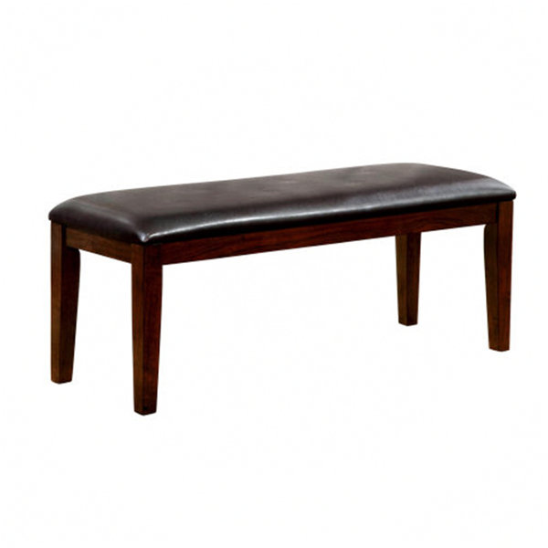 Red Barrel Studio® Faux Leather Upholstered Bench Wayfair